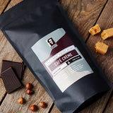 Café Crème Packung mit Haselnüssen, Schokolade und Toffee